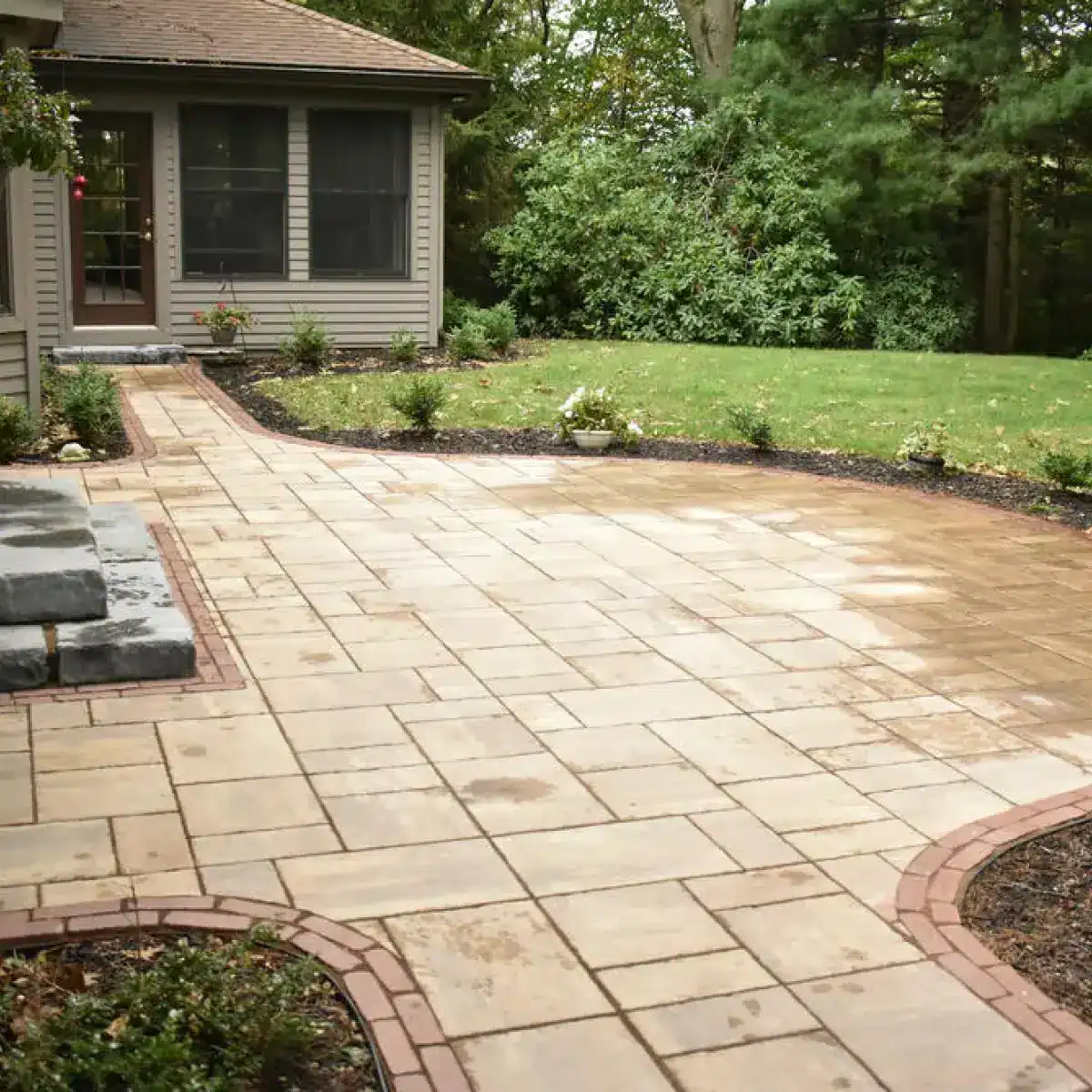 Beacon Hill Smooth Flagstone in Birch