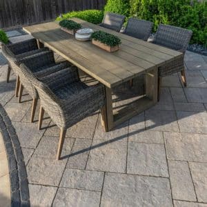 Bristol Valley pavers for outdoor seating