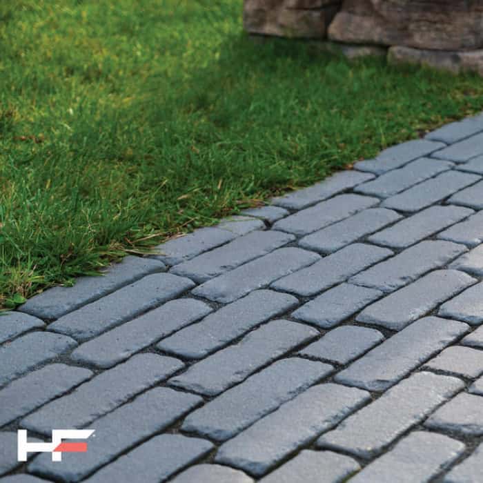 Gray amaro paver walkway