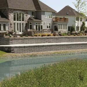 Siennastone structure wall